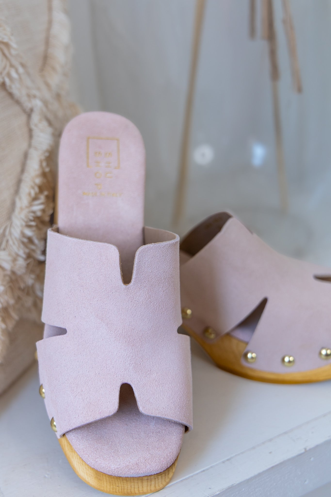 Florence Blush Clogs