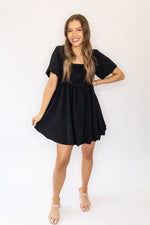 Bella Mini Dress - Black