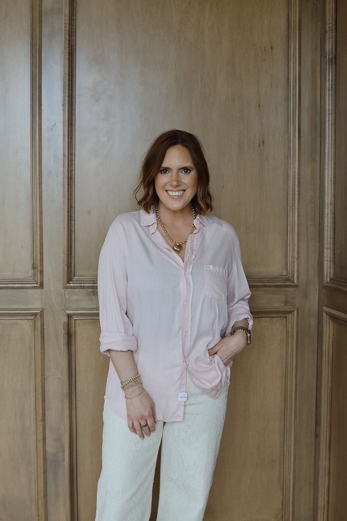 Galina Tencel Shirt - Pink a Boo