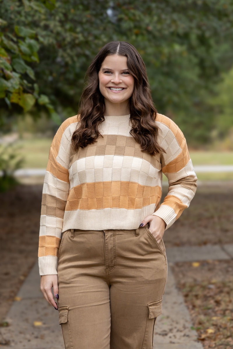 Autumn Stripes Sweater