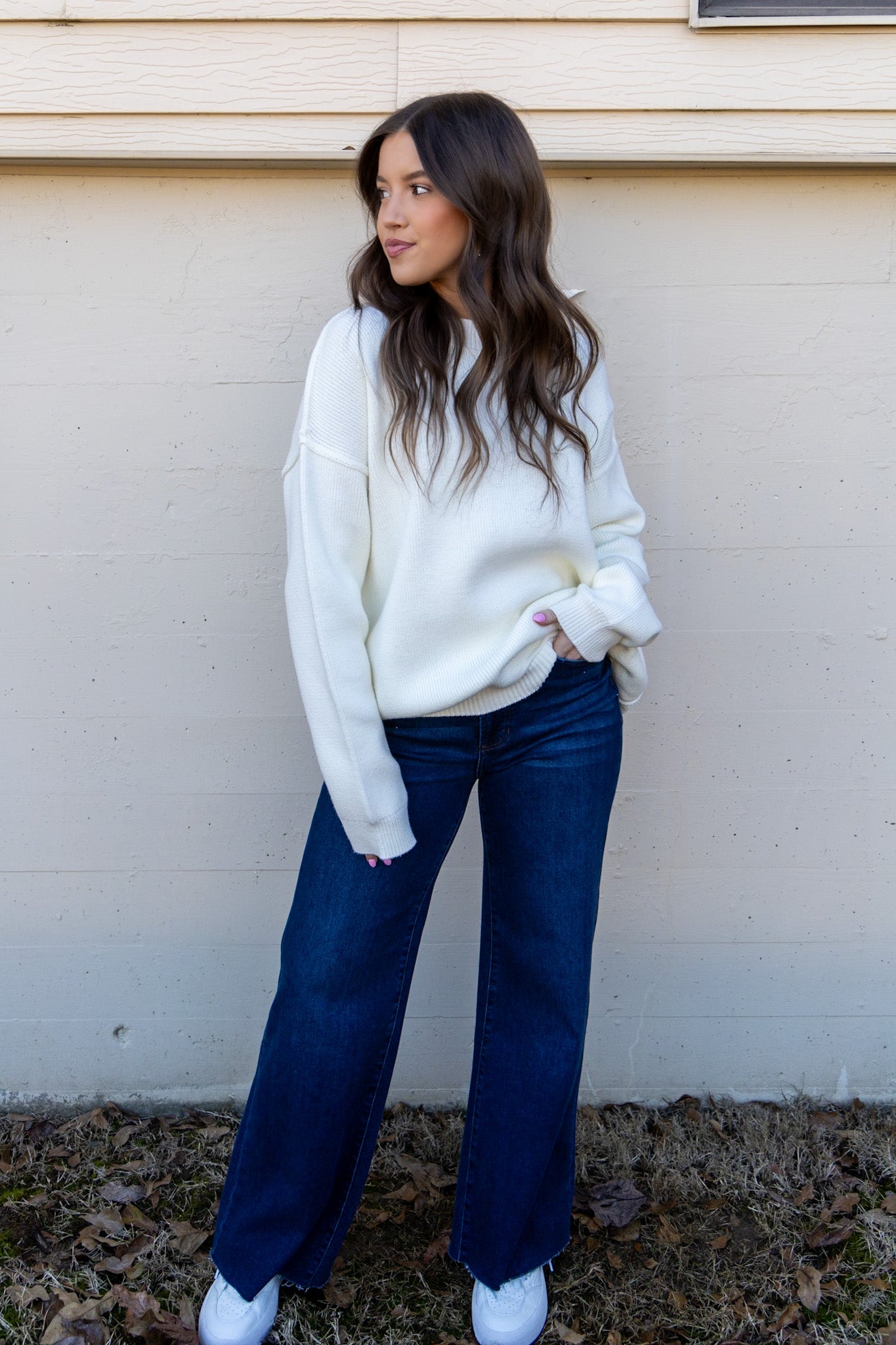 Aspen Sweater - Winter White