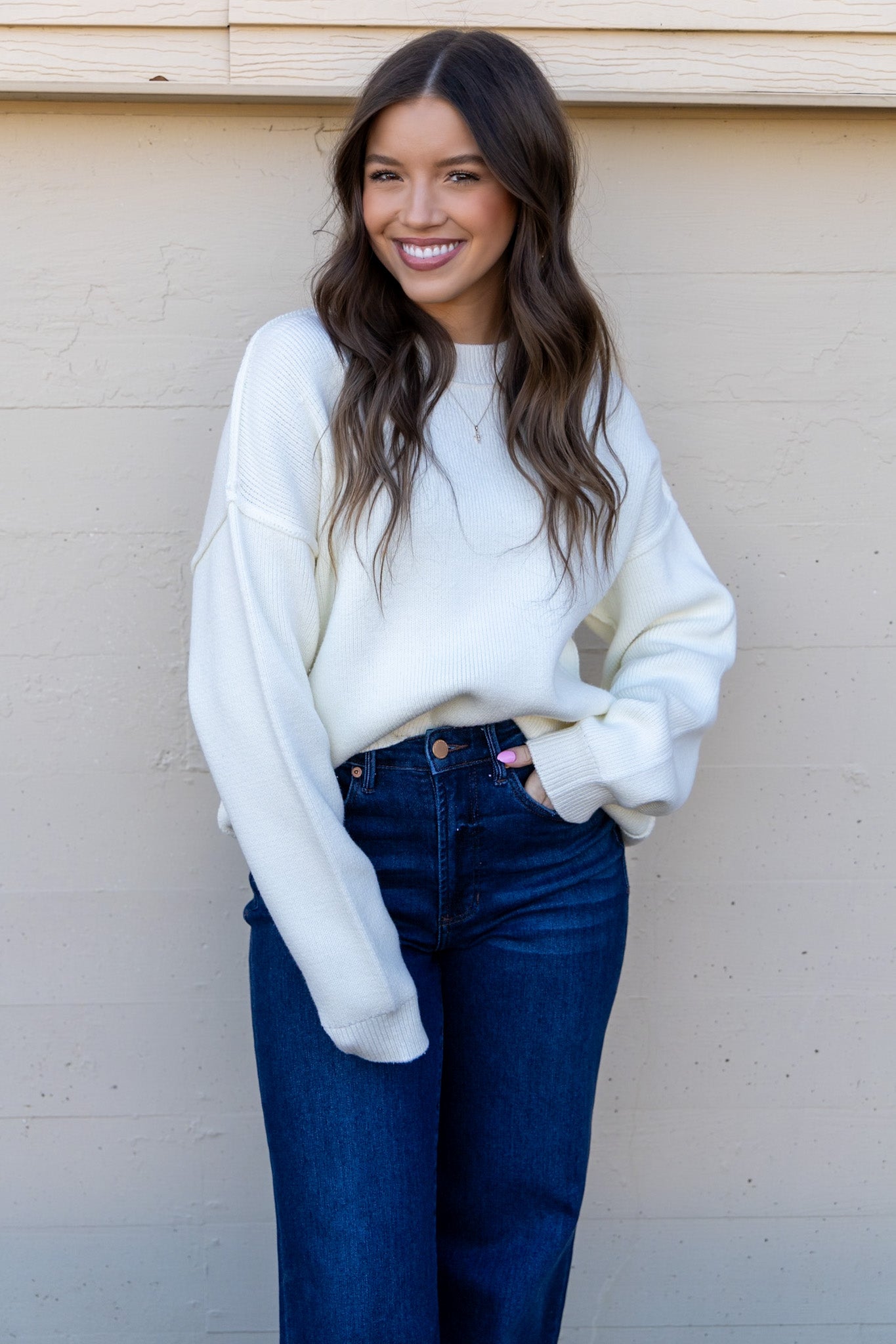 Aspen Sweater - Winter White