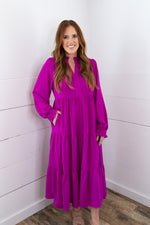 Marley Maxi Dress - Magenta