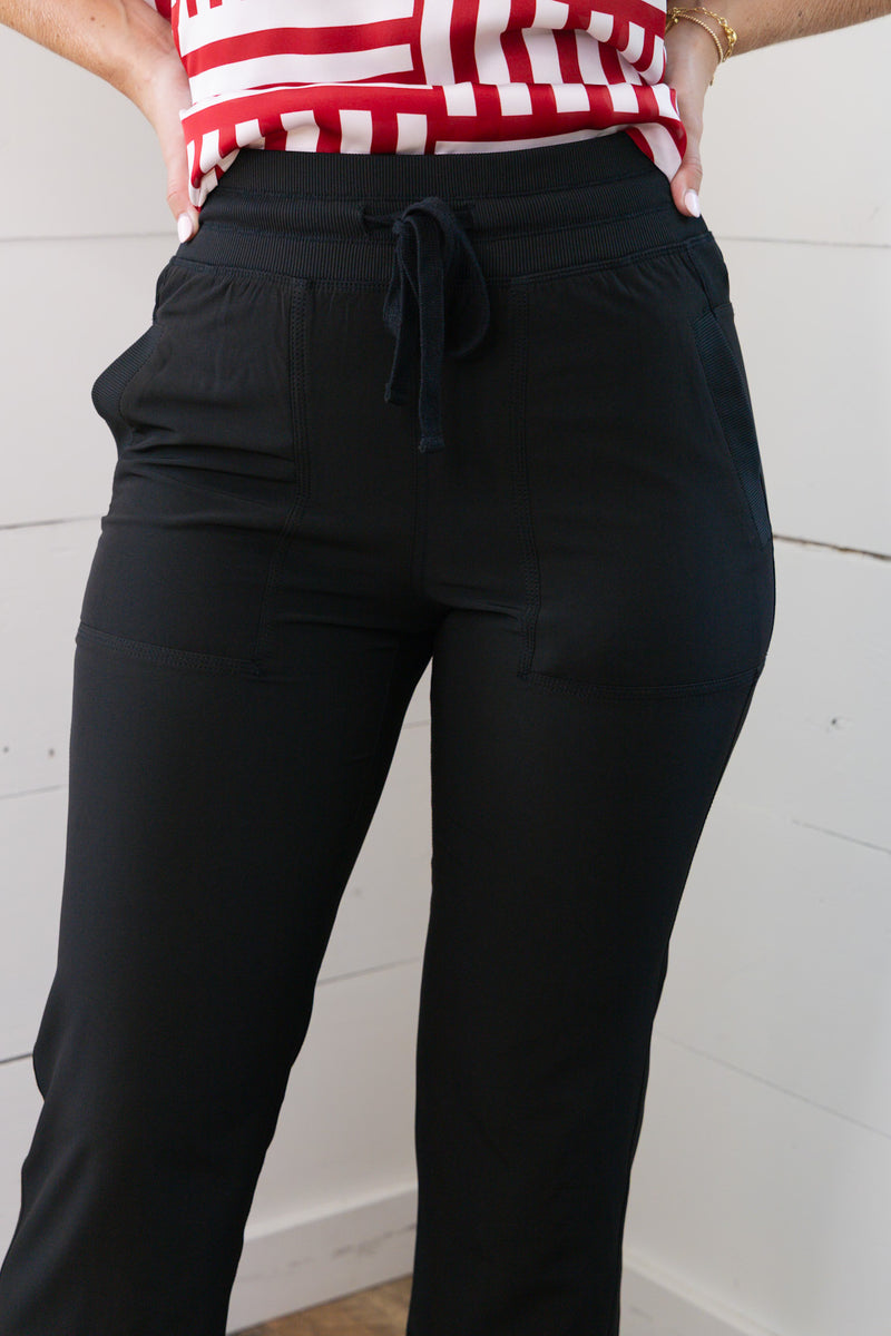 Dance Studio Mid Rise Pant- Black