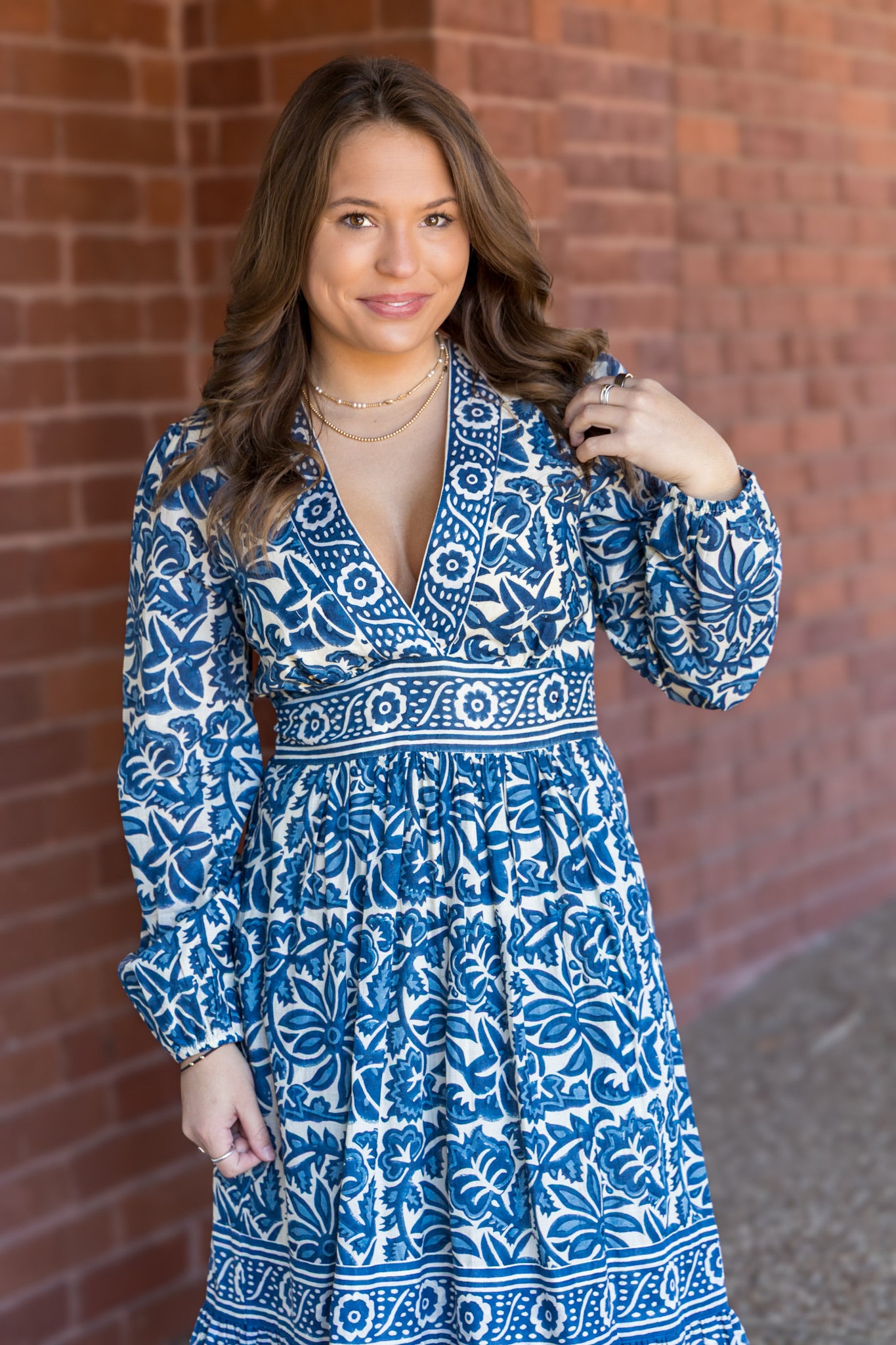 Kasumi Navy Dress