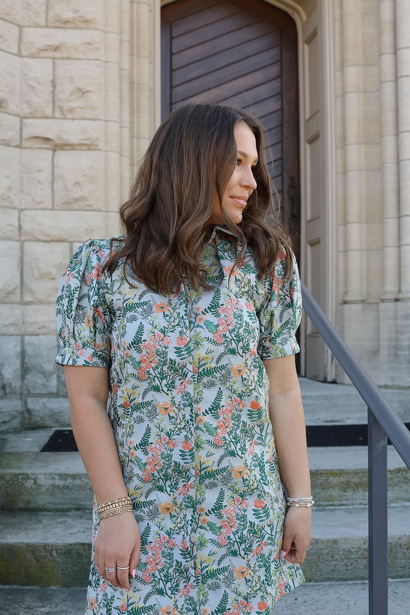 Vivienne Jaquard Mini Dress