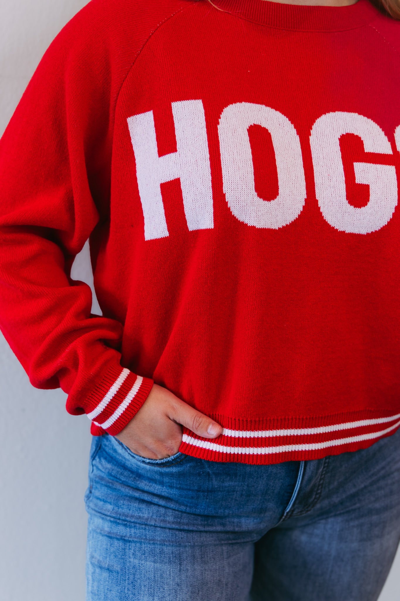 Hogs Raglan Sweater