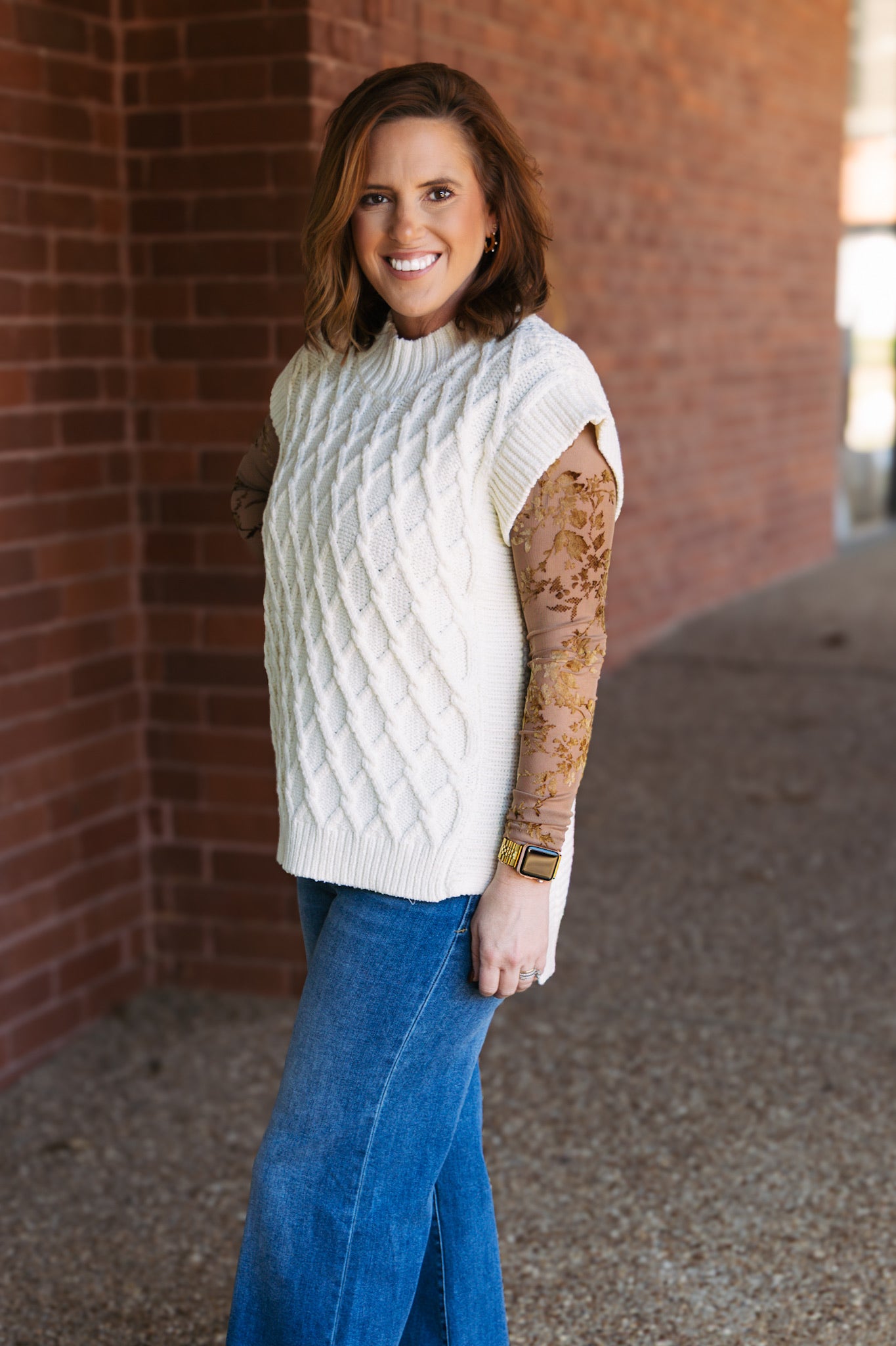 [Dear John] Briana Top - Milk Froth