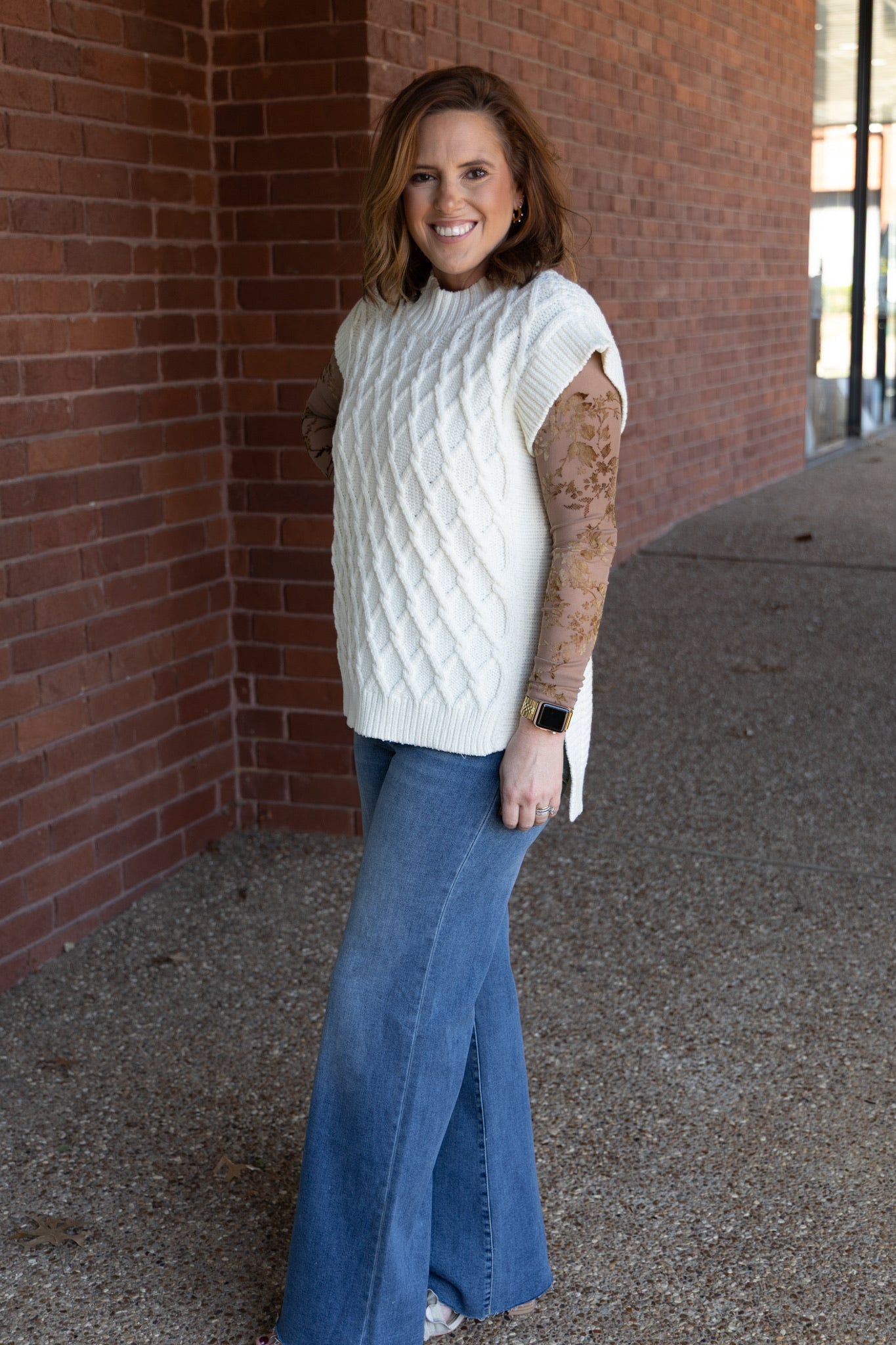 [Dear John] Briana Top - Milk Froth