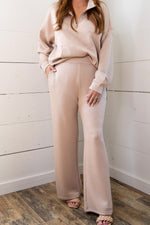 Nude Cloud Fleece Quarter Zip Pullover