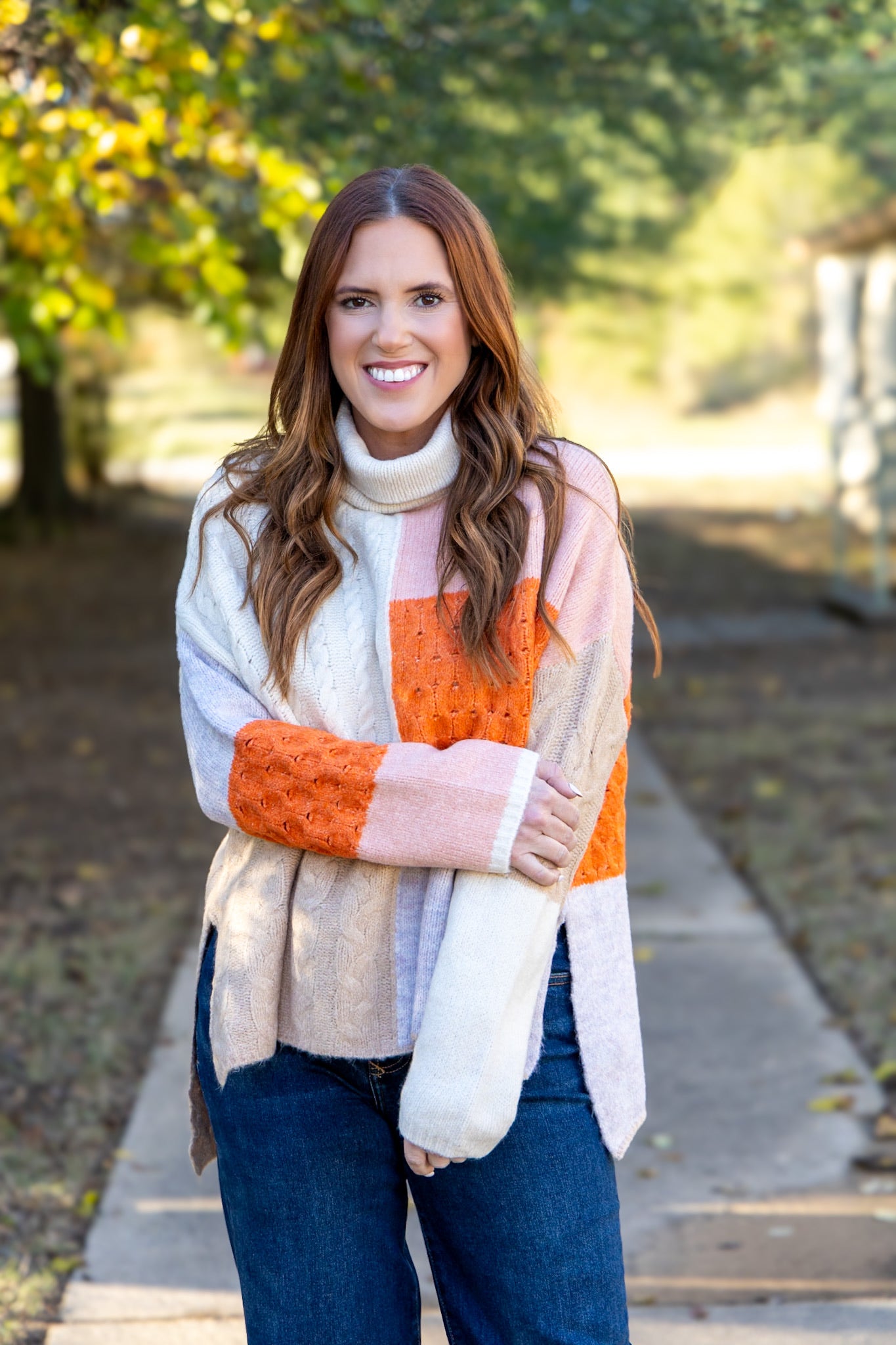 Rossie Colorblock Sweater