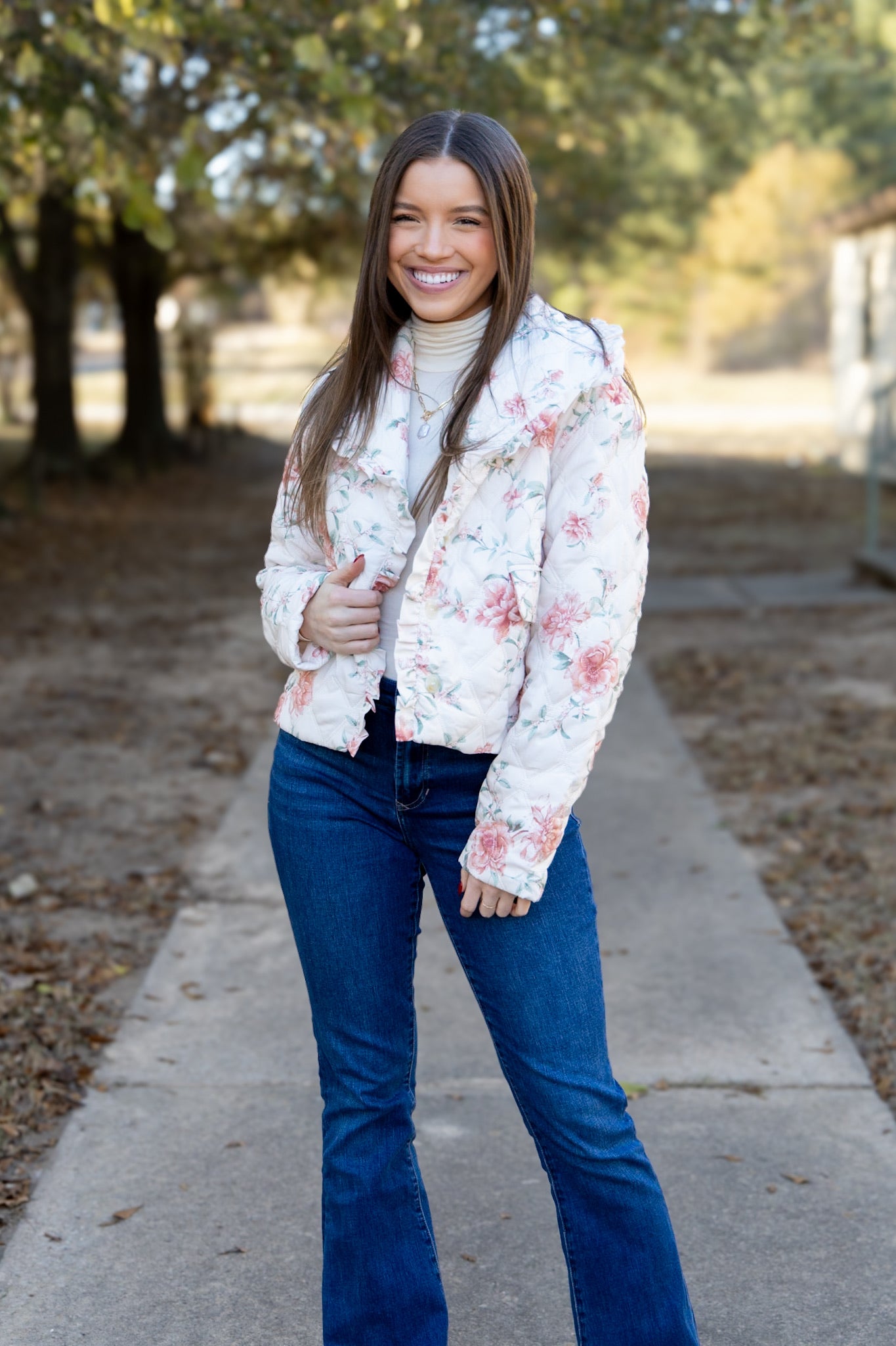 Blushing Bella Quilted Jacket