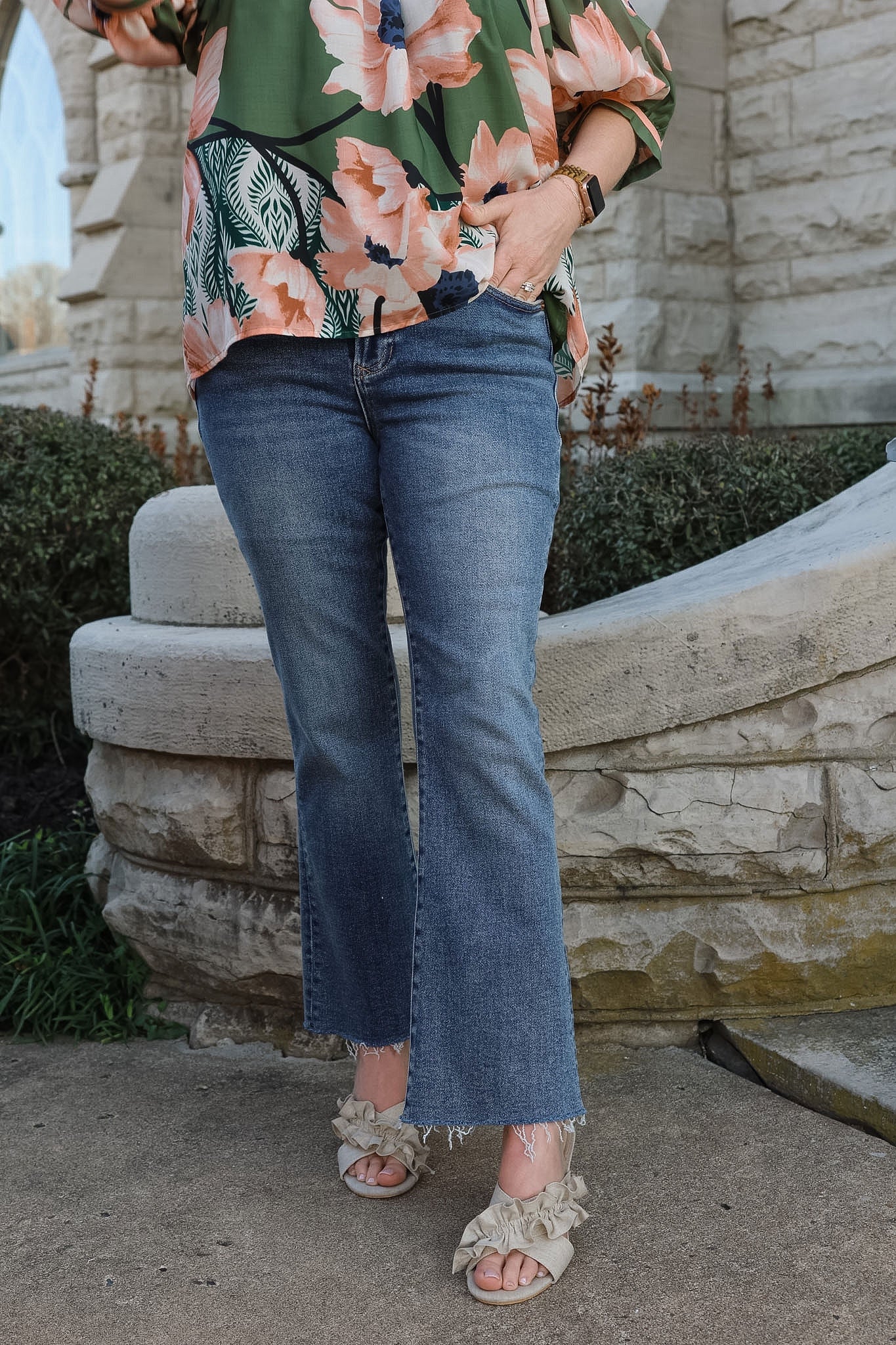 [Dear John] Jeanne Flare Jean - Palmer
