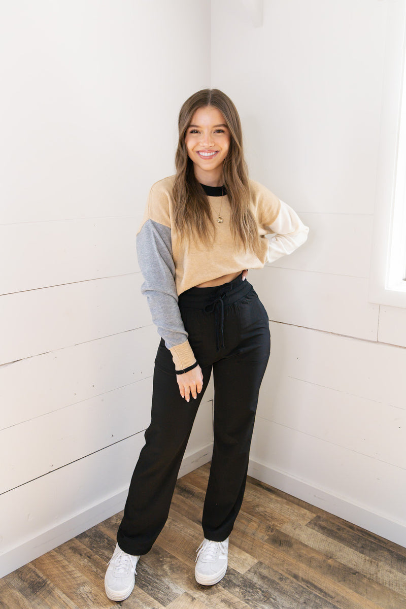 Preston Color Block Sweater