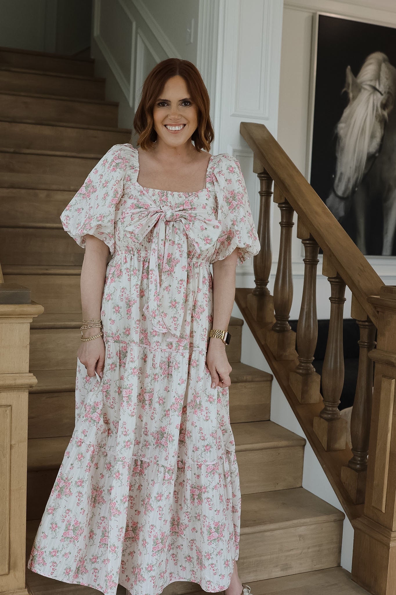 Anna Floral Maxi Dress