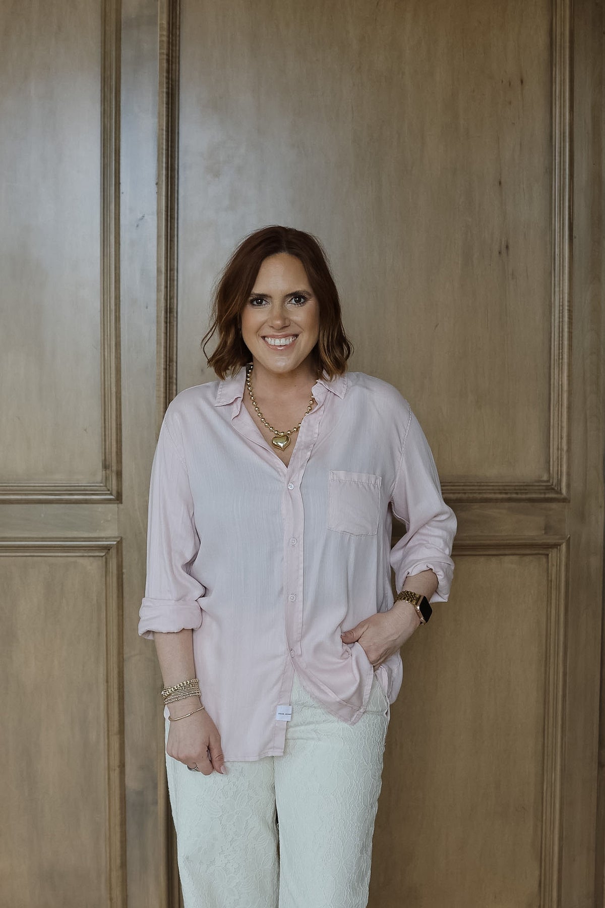 Galina Tencel Shirt - Pink a Boo