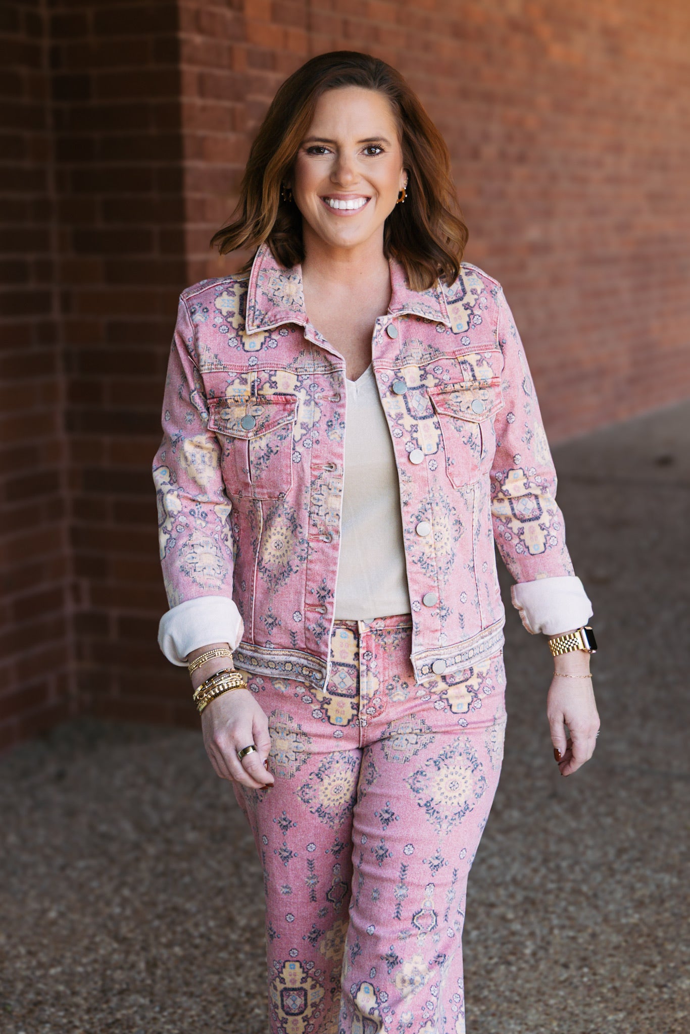 [Dear John] Ainsley Novelty Jacket - Tibetan Tapestry