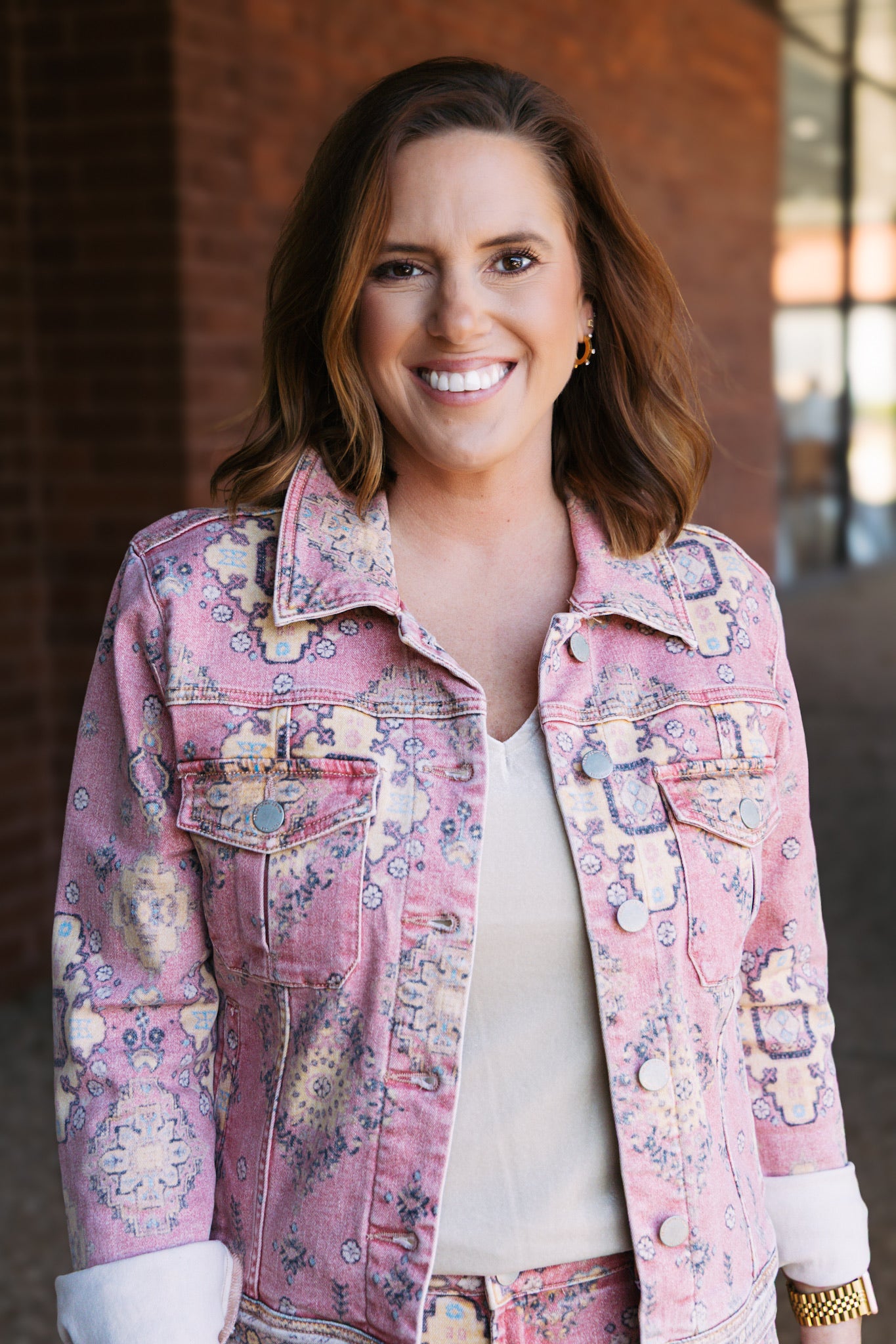 [Dear John] Ainsley Novelty Jacket - Tibetan Tapestry