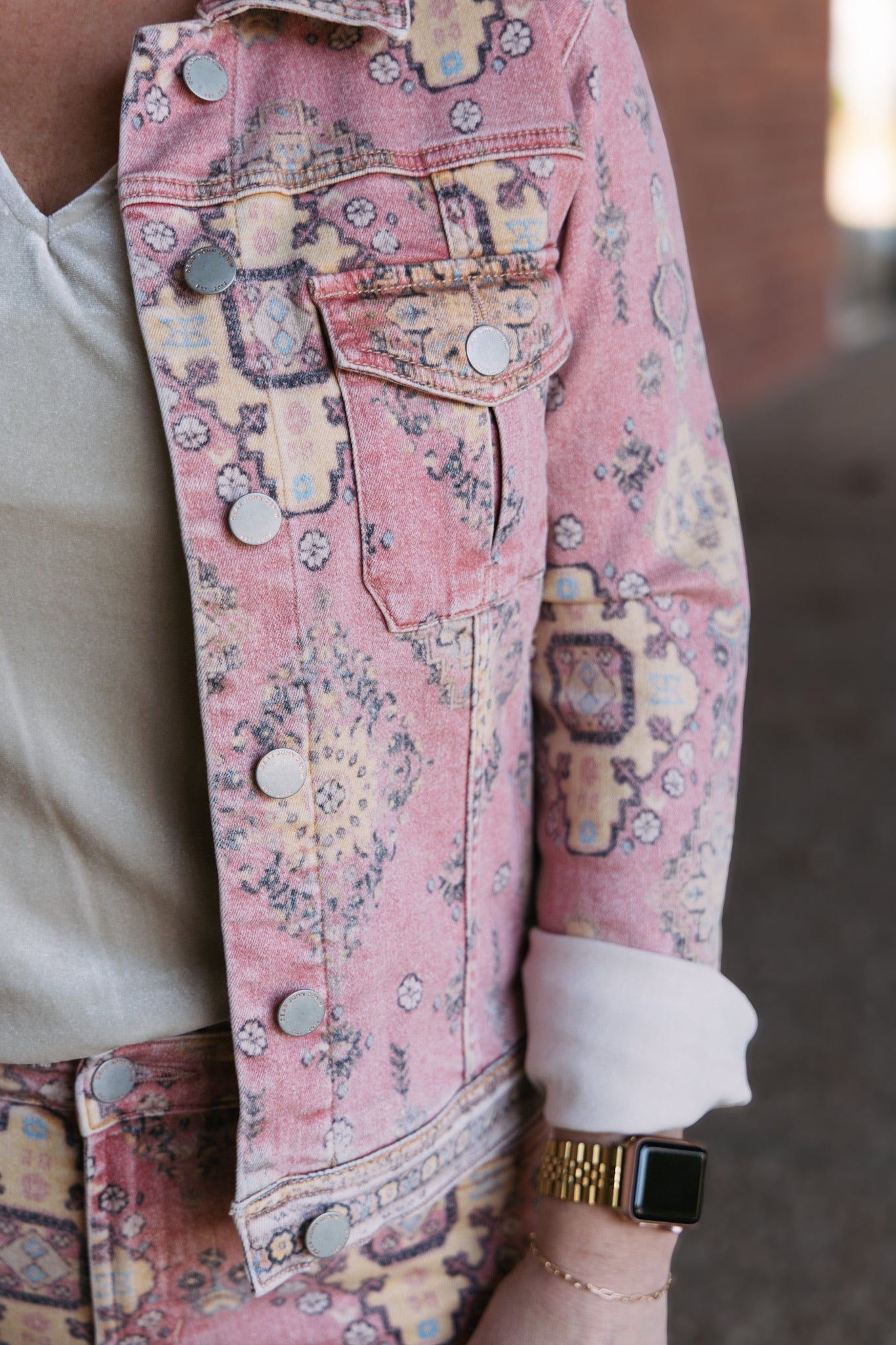 [Dear John] Ainsley Novelty Jacket - Tibetan Tapestry