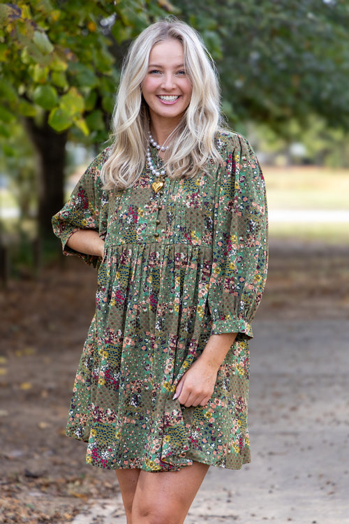 November Florals Dress