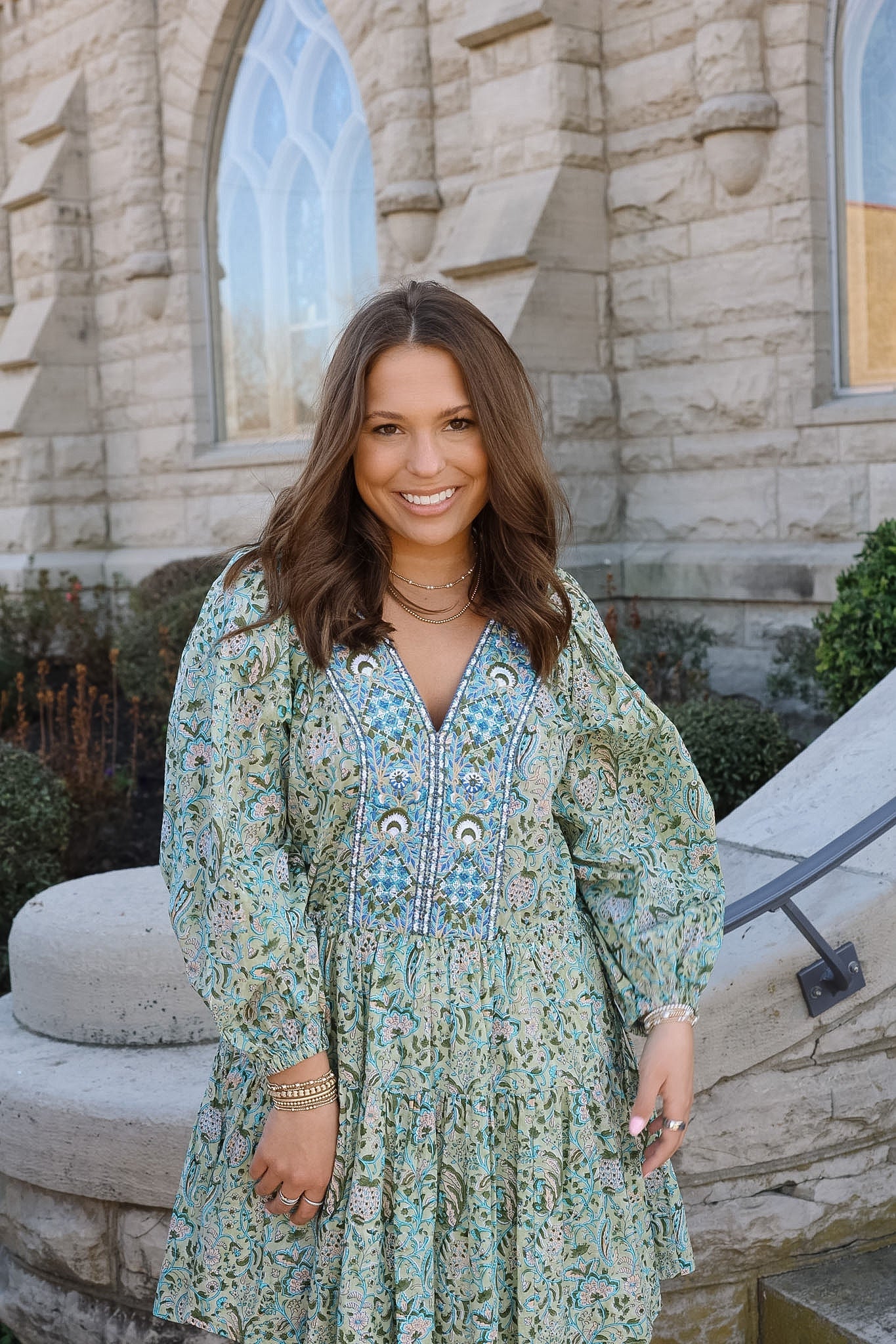 Vica Seagreen Dress