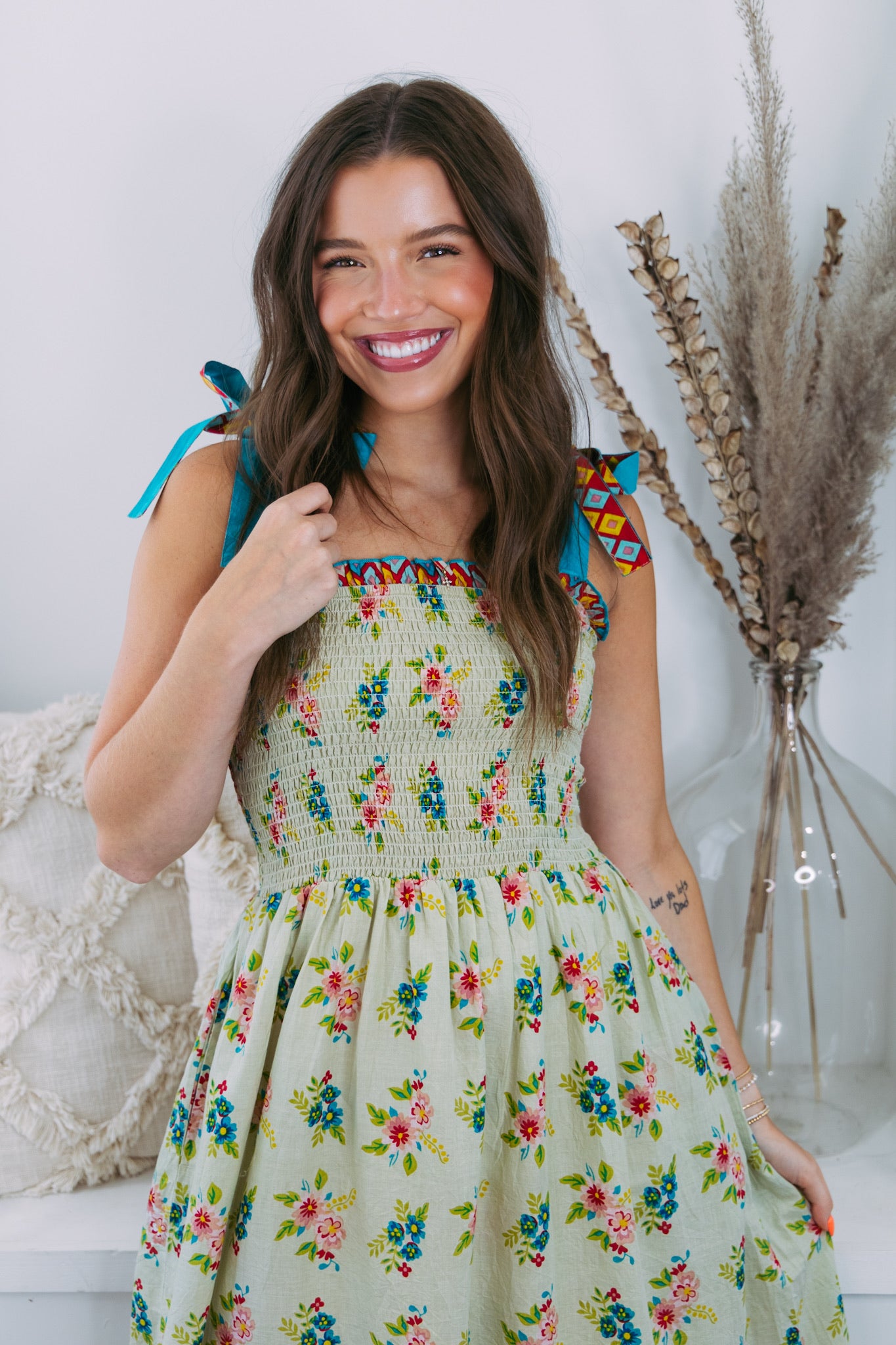 Annie Floral Maxi Dress