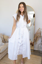 The Ellen Dress - White