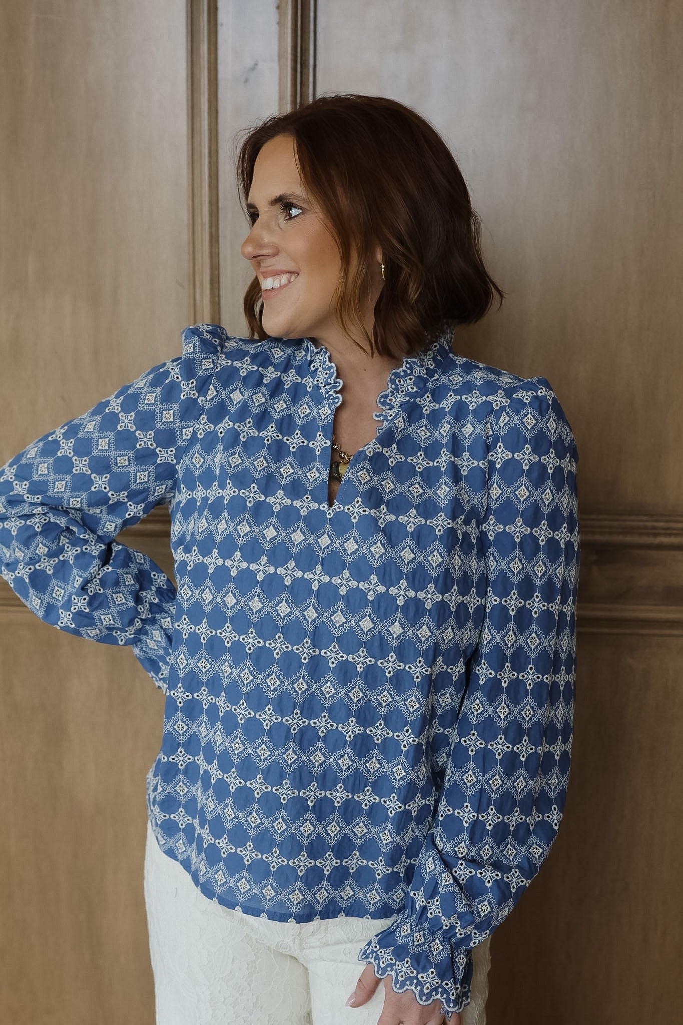 Ihfulia Top - Bel Air Blue