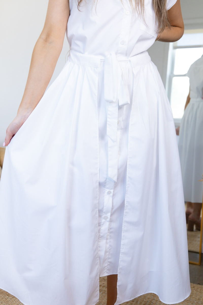The Ellen Dress - White
