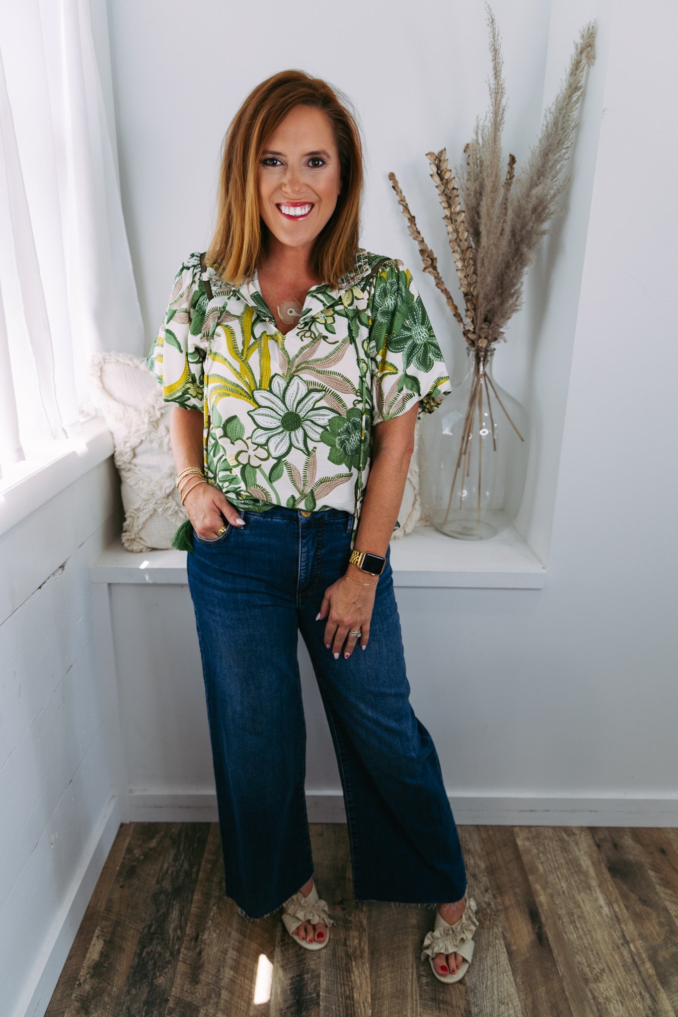 [KUT] Meg High Rise Wide Leg Jeans - Inexhaustable Wash