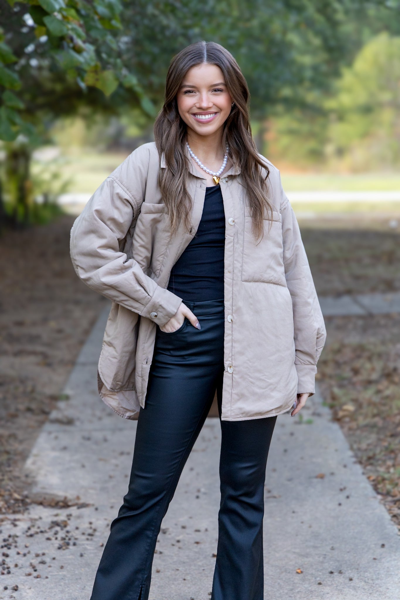 Lillian Lightweight Jacket - Mocha