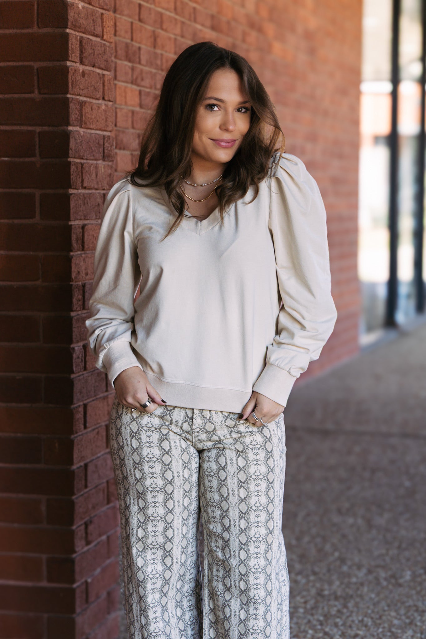 Sammi Sweatshirt - Oyster