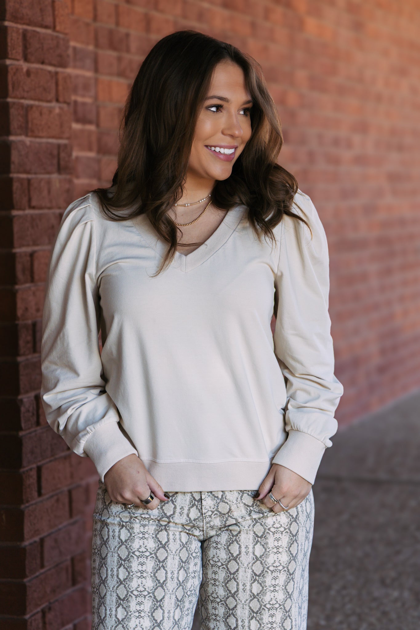 Sammi Sweatshirt - Oyster