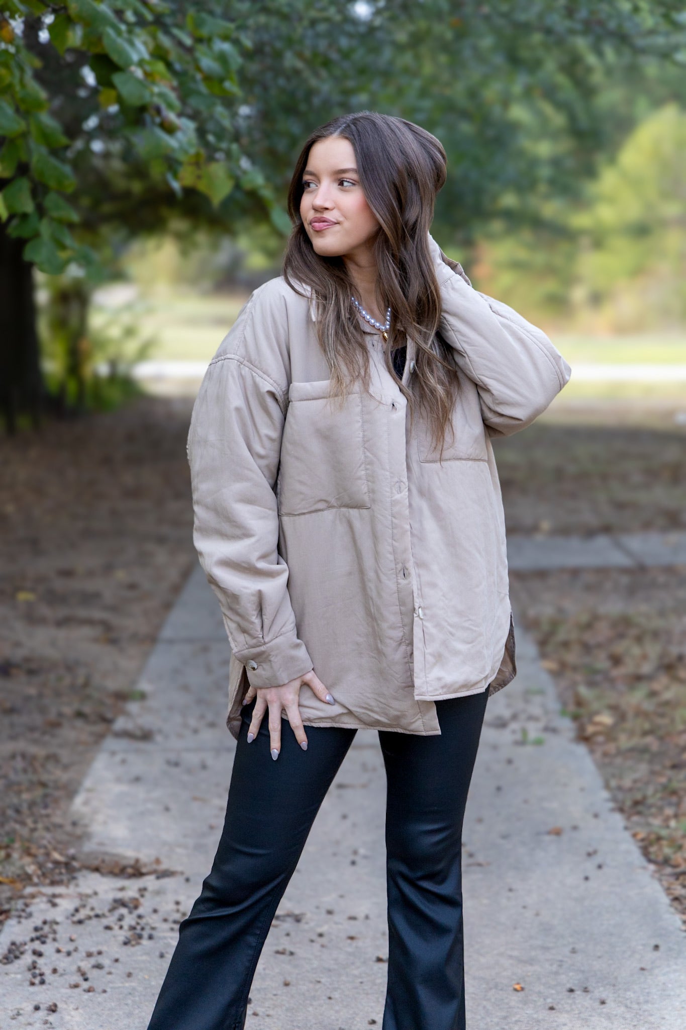 Lillian Lightweight Jacket - Mocha