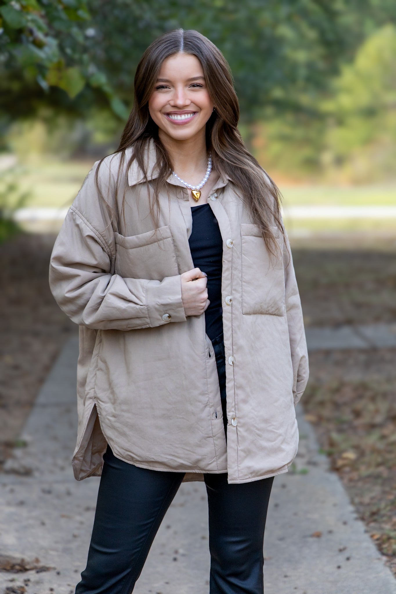 Lillian Lightweight Jacket - Mocha