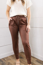 Headliner Coated Jogger - Cinnamon