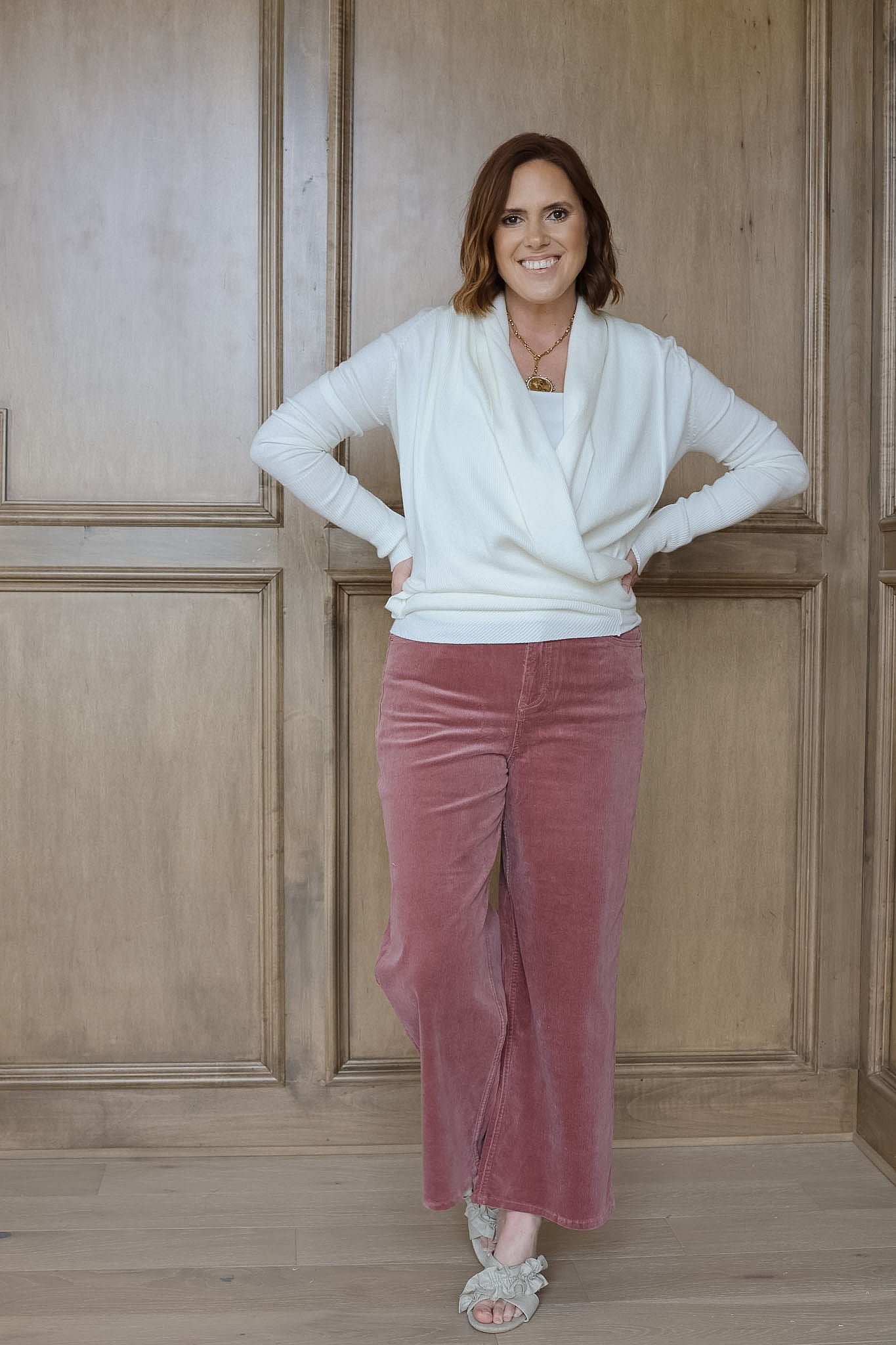 [Dear John] Audrey Wide Leg Jean - Lilas