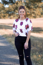 Sequined Arkansas Repeater Crop Top