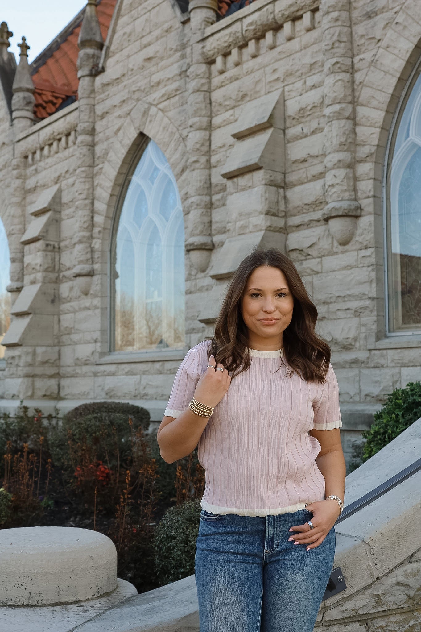 Mabel Mauve Knit Top