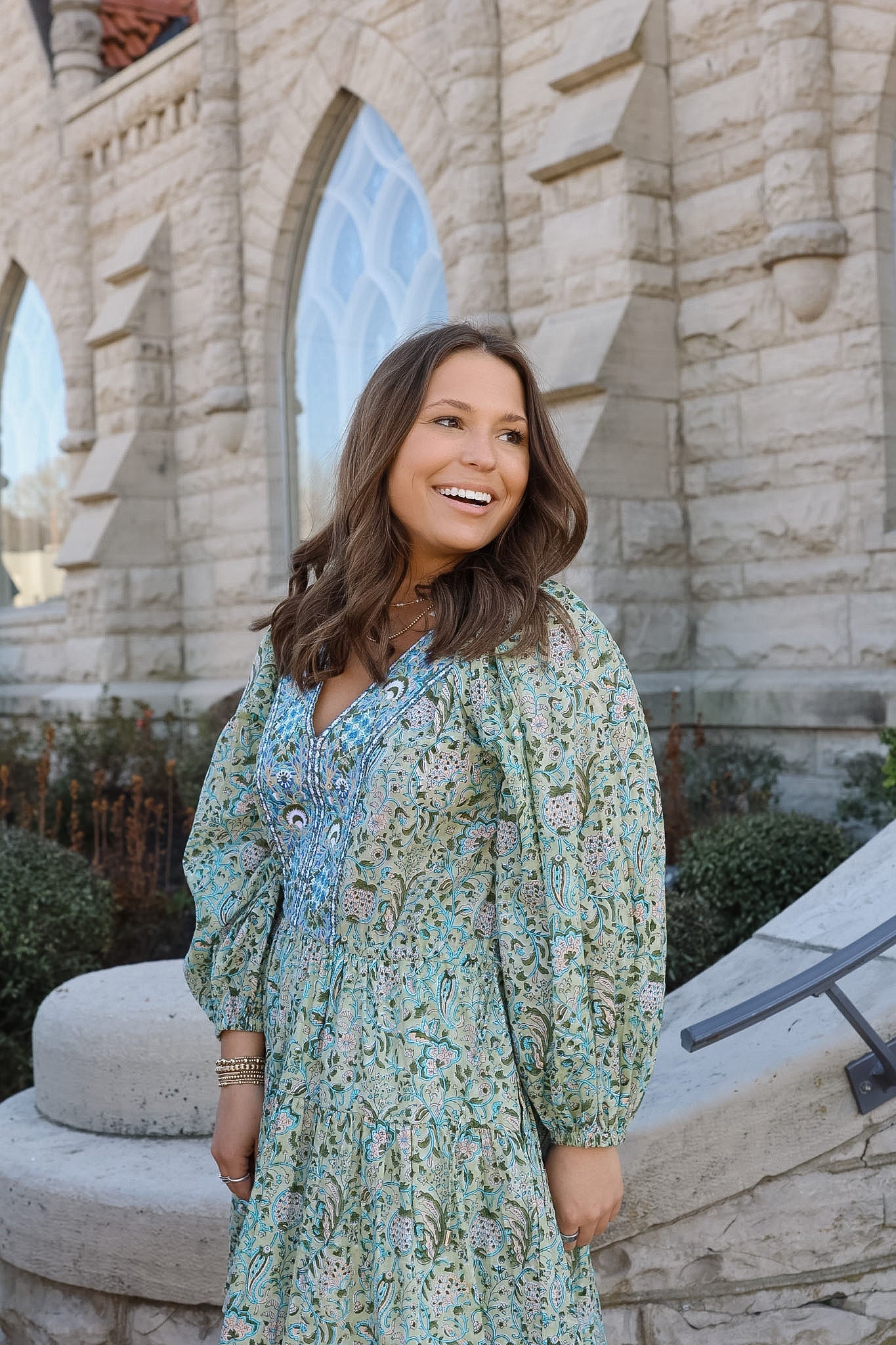 Vica Seagreen Dress
