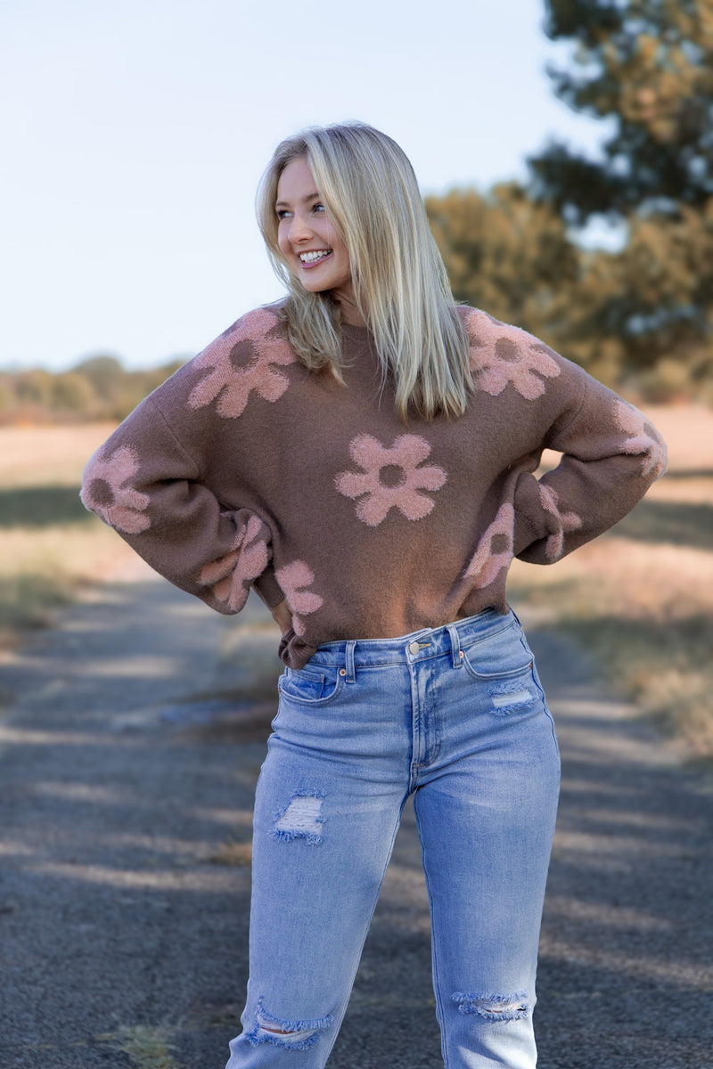 Fresco Flower Sweater