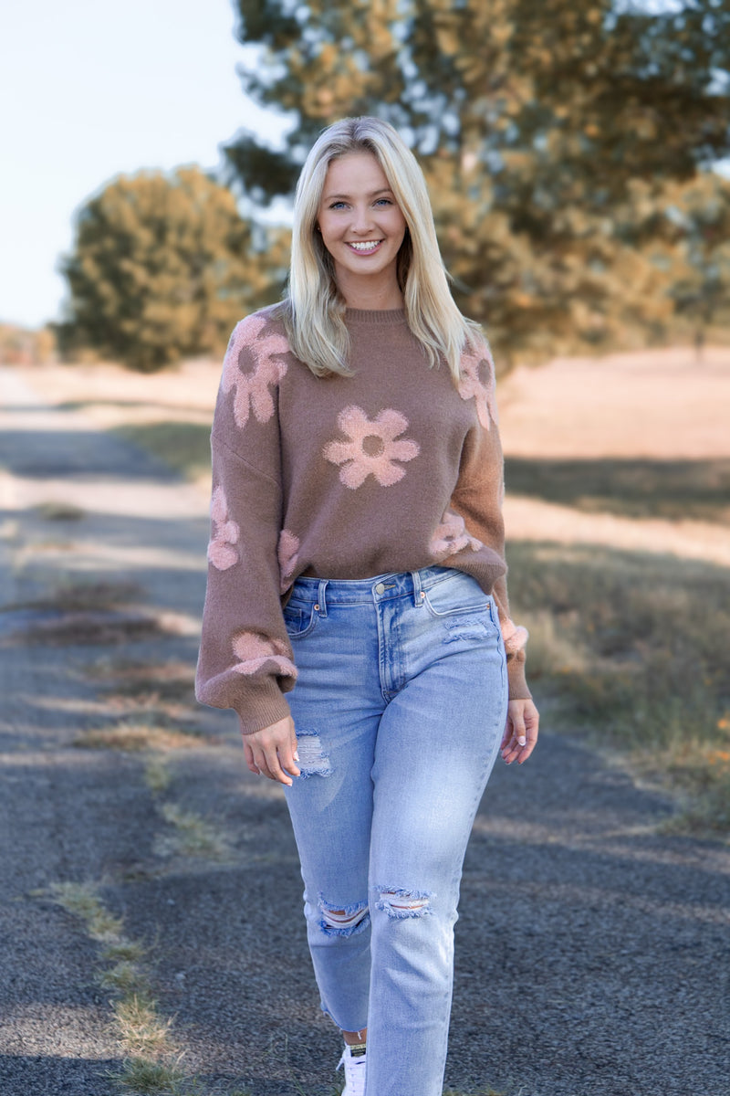 Fresco Flower Sweater