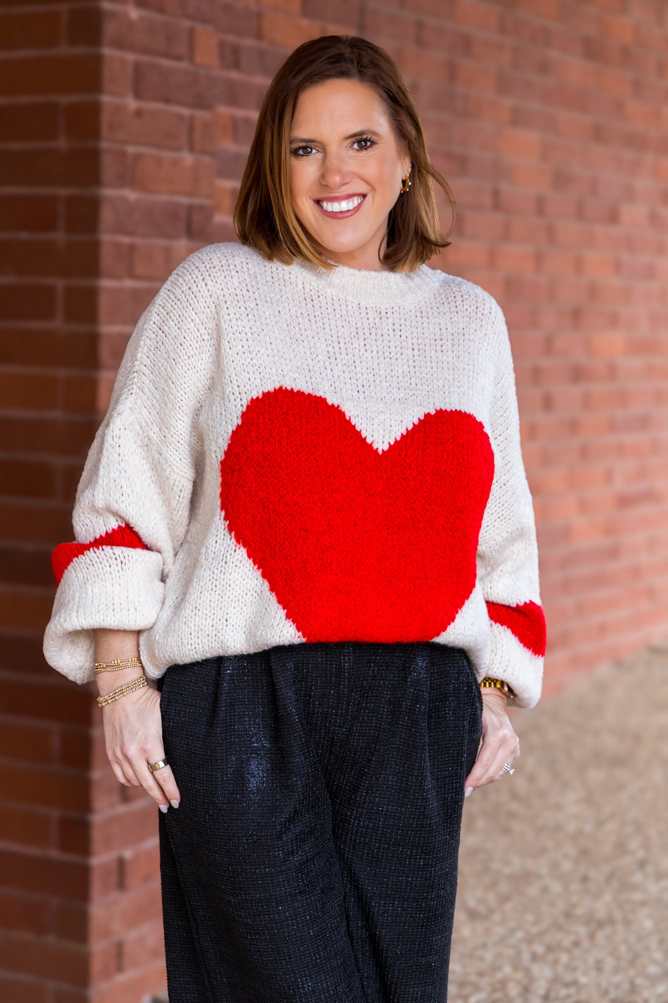 [Astrid] Red Heart Sweater