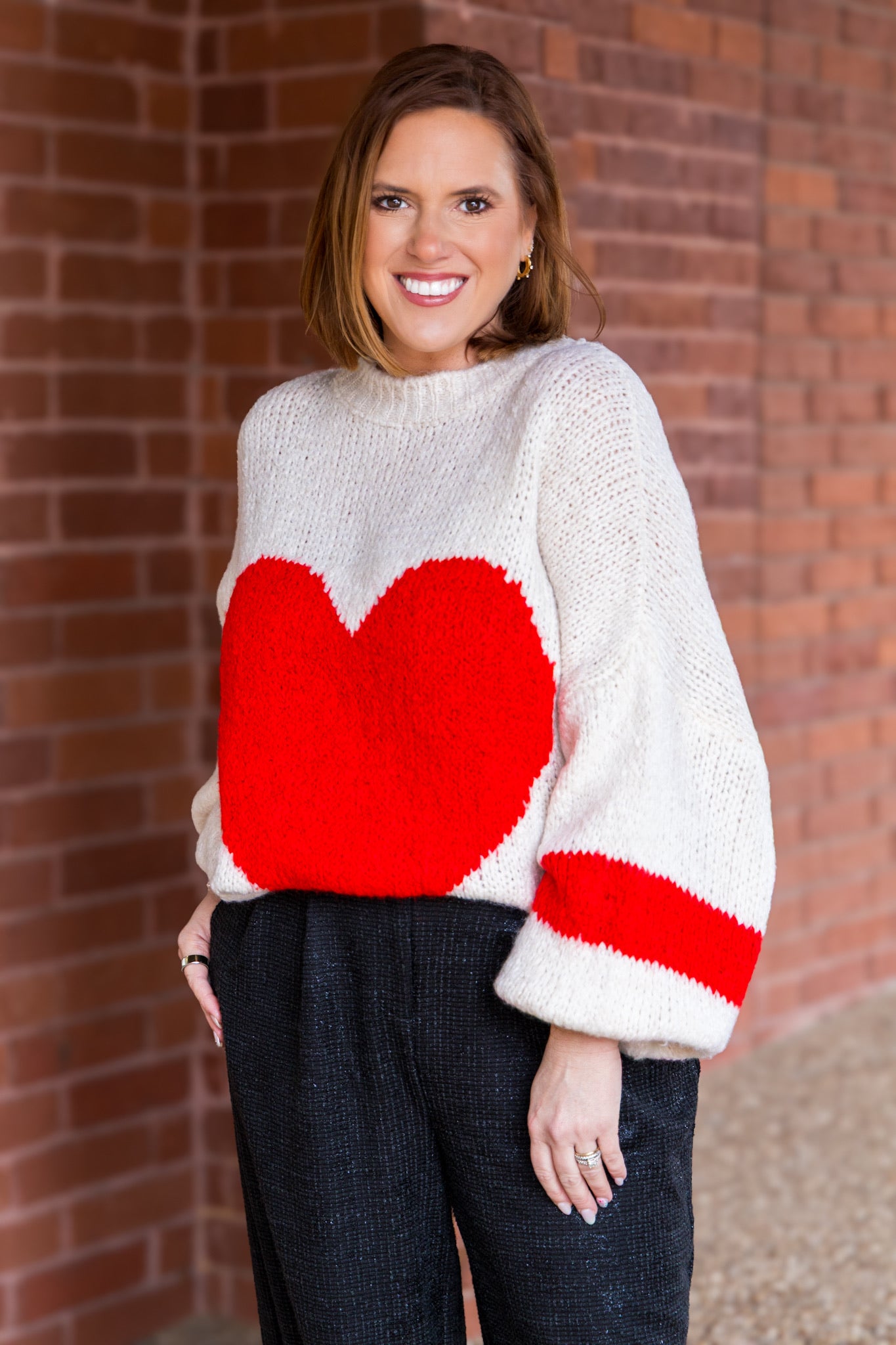 [Astrid] Red Heart Sweater