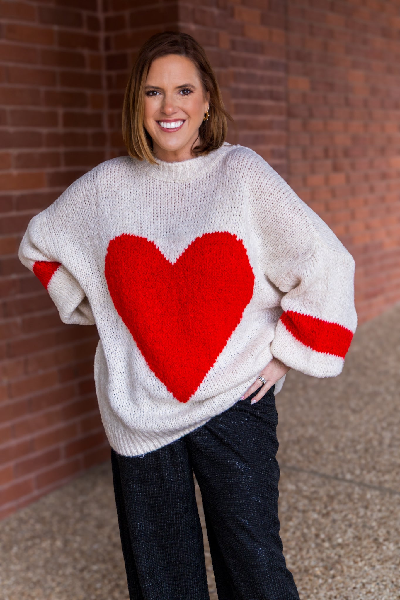 [Astrid] Red Heart Sweater