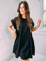 Gabi Tee Dress - black