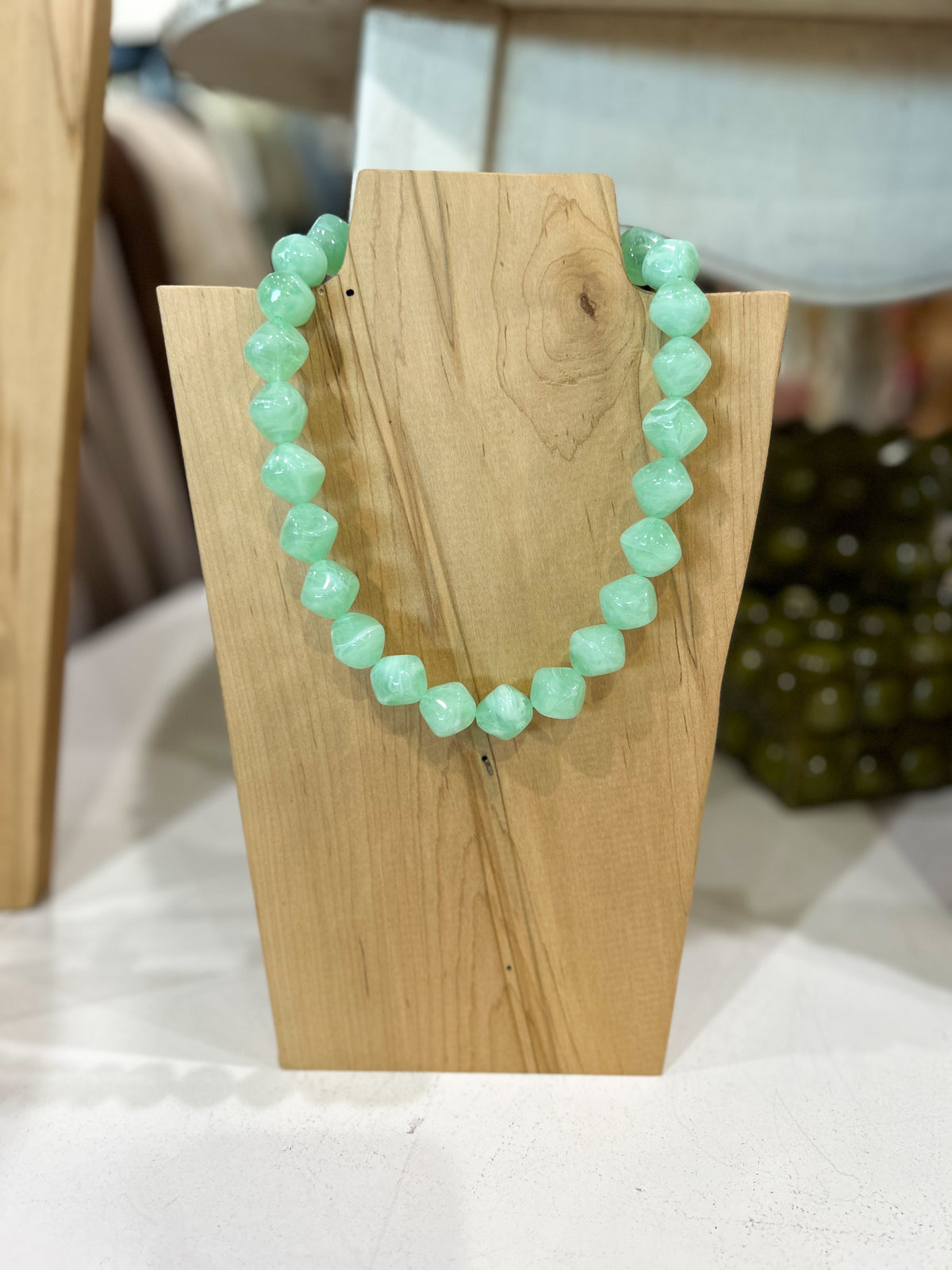 Sage Chunky Necklace