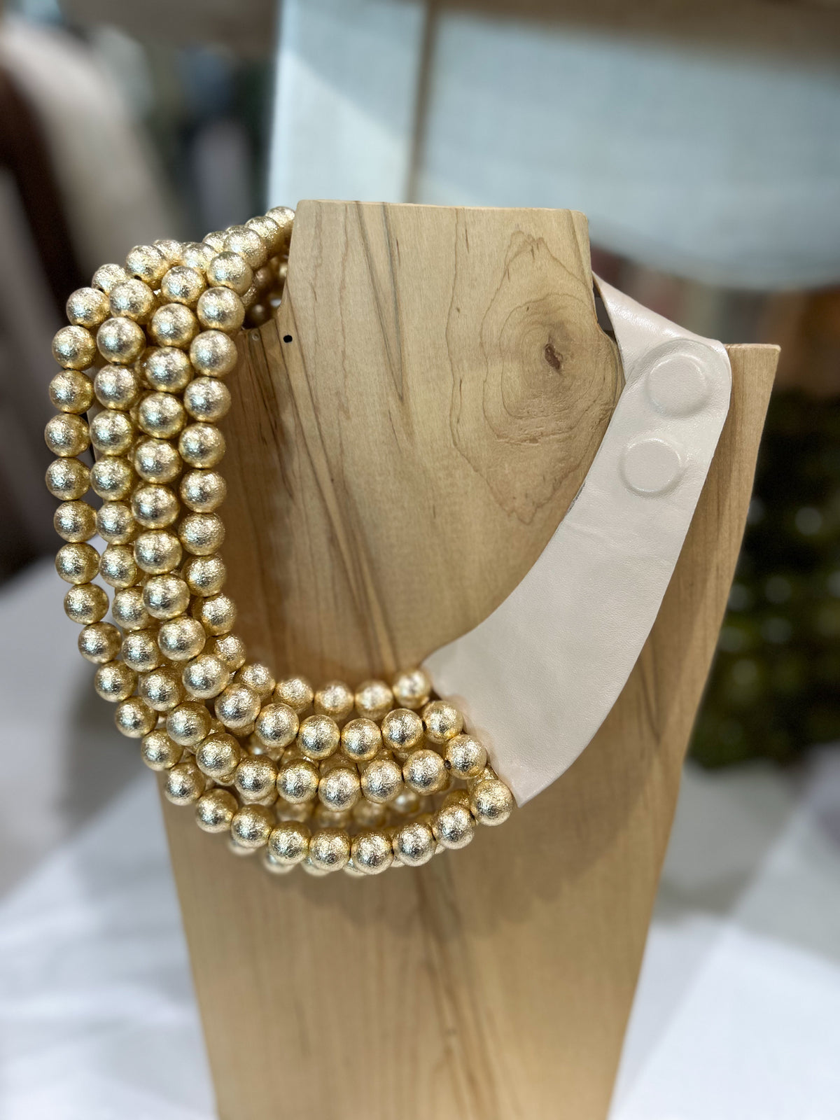 Layered Gold Magnetic Necklace