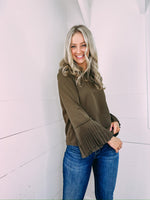 Moved On Blouse - olive