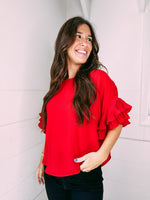 Could Say Blouse - red